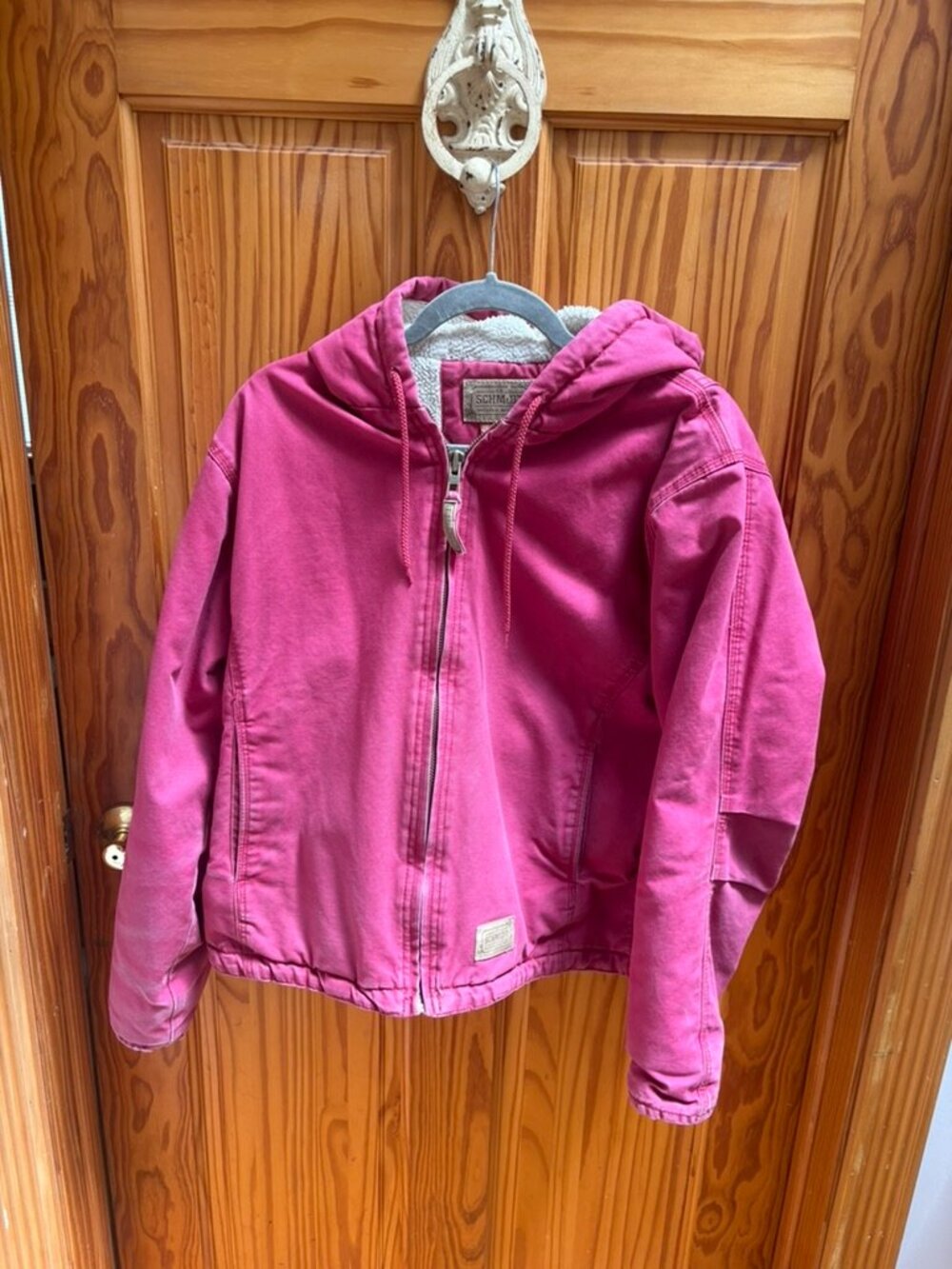 Pink Schmidt Workwear Coat